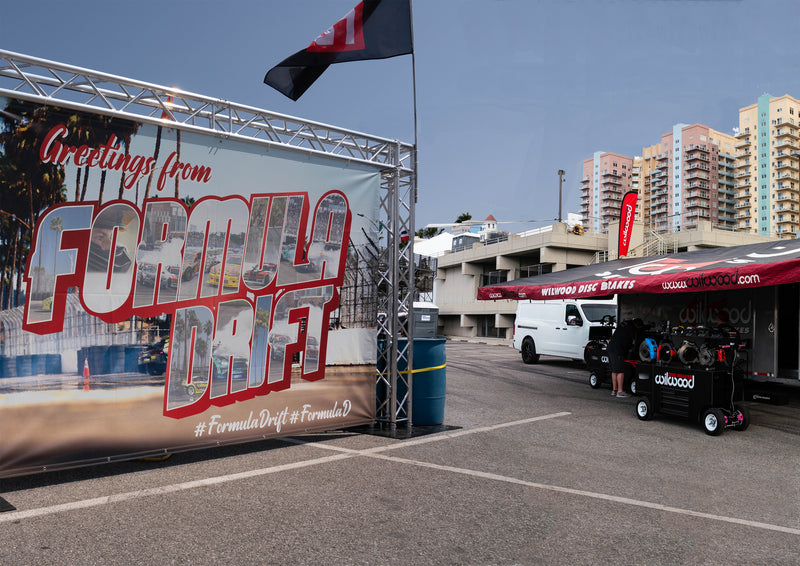 Wilwood at Formula Drift 2022 on the Long Beach Grand Prix Circuit