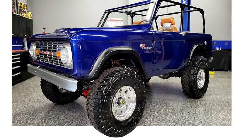 SEMA Garage 1966 Ford Bronco Restomod for Charity