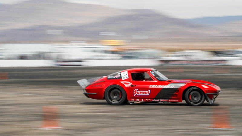 Josh Leisinger's Wilwood Equipped 1964 Corvette Sweeps LS Fest West