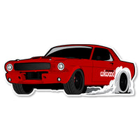 Wilwood Workhorse Mustang Sticker