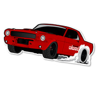 Wilwood's 1966 "Workhorse" Mustang Keepsake Sticker