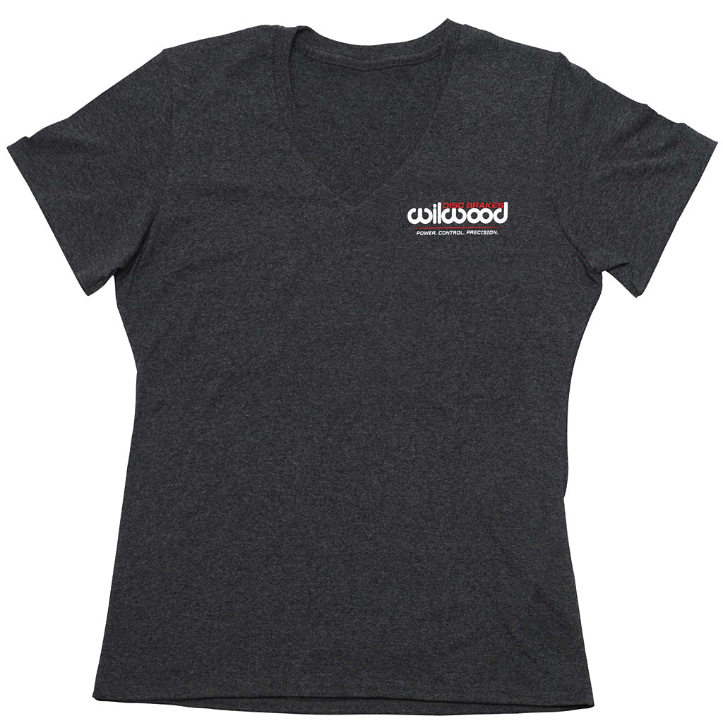 Women's V-Neck T-Shirt - Dark Grey