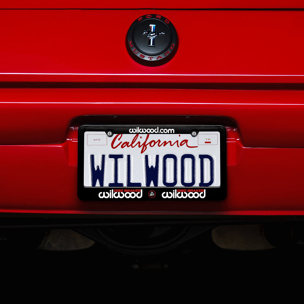 Wilwood License Plate Frame