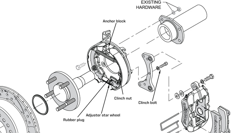 How To Adjust the Wilwood Drum Internal Parking Brake