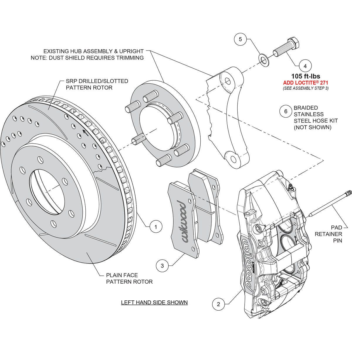 AERO6-DM Direct-Mount Brake Kit - Tundra (2022-2024)