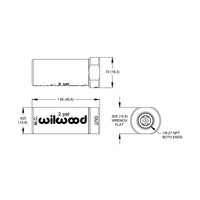 Residual Pressure Valve 2 lb., Blue