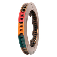 rotor with temperature indicator paint