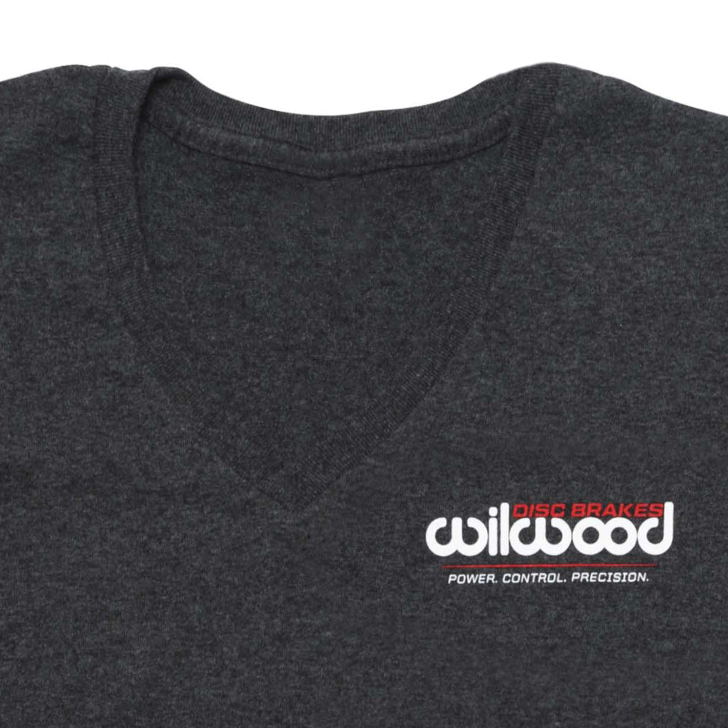 Women's V-Neck T-Shirt - Dark Grey – Wilwood Store